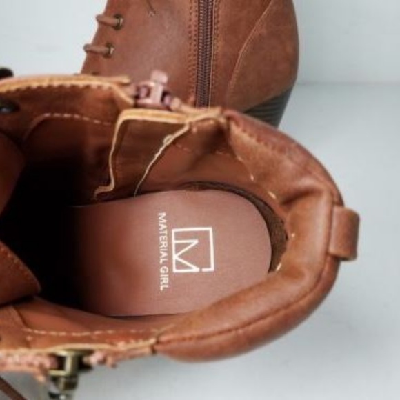 *SALE*Material Girl Rheta Lace-Up Platform Booties - Picture 7 of 8